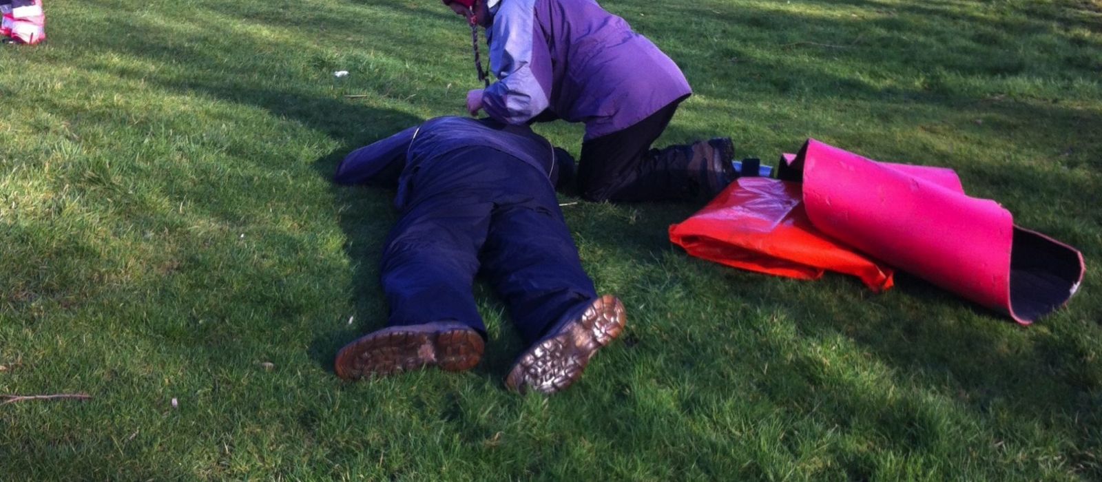 Day 2 of Outdoor First Aid Course