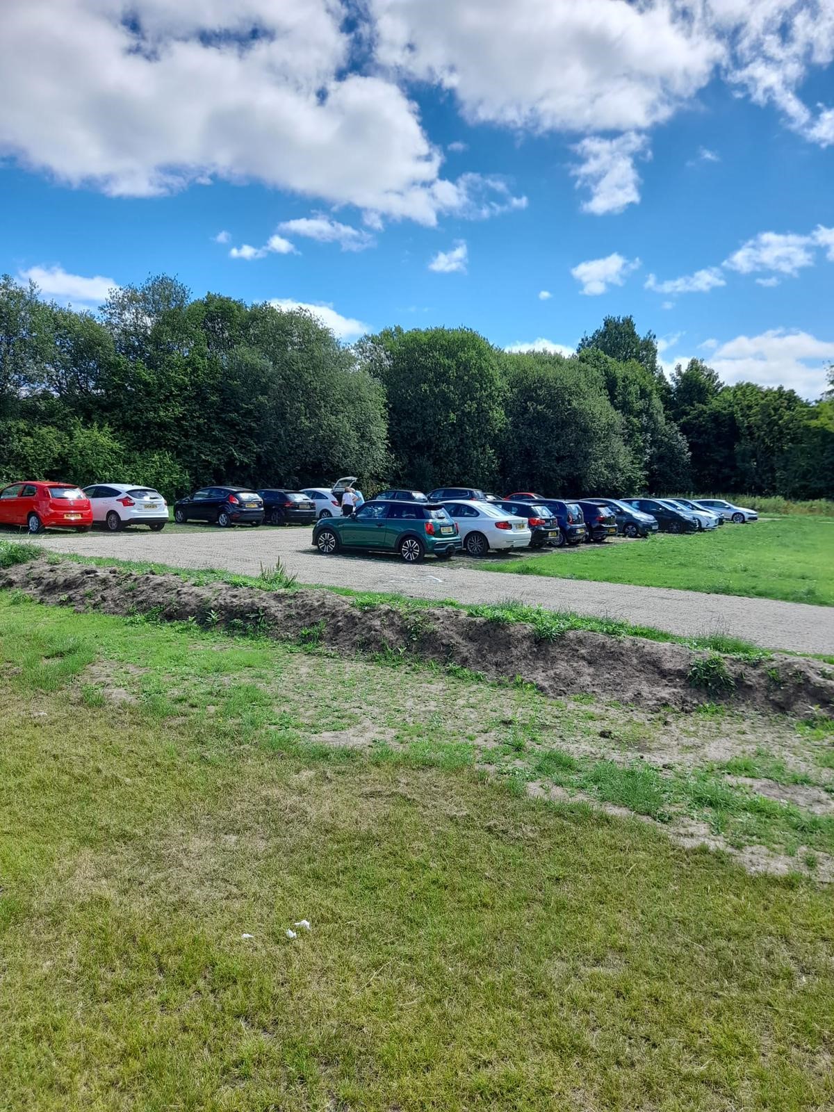 Car Park in use 13 July