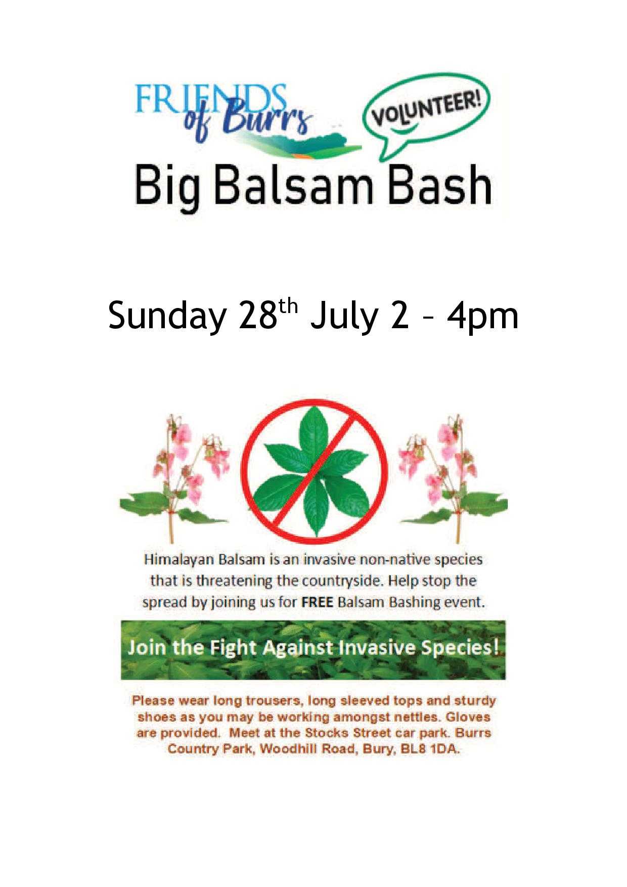 balsam. bash poster 28th July 2019pdf